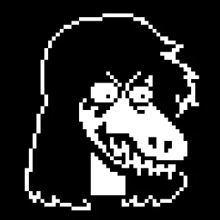 👿 emoji Susie Deltarune🪓 Telegram sticker 22 of 83