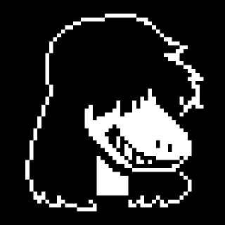 🙂 emoji Susie Deltarune🪓 Telegram sticker 15 of 83