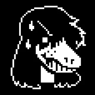 😤 emoji Susie Deltarune🪓 Telegram sticker 8 of 83