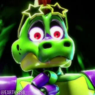 😍 emoji @EARTH928B <- ПЯТЬ НОЧЕЙ С ФРЕДДИ ФНАФ СТИКЕРЫ ТГ Telegram sticker 20 of 45
