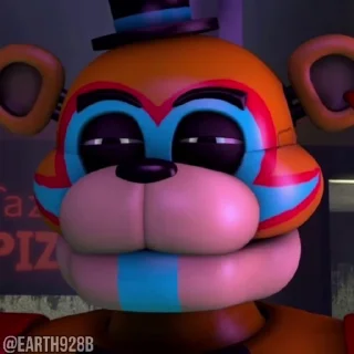 😎 emoji @EARTH928B <- ПЯТЬ НОЧЕЙ С ФРЕДДИ ФНАФ СТИКЕРЫ ТГ Telegram sticker 22 of 45