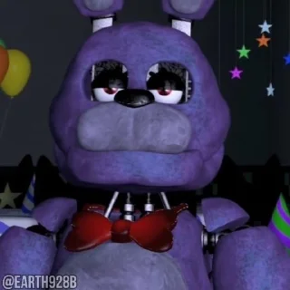 😂 emoji @EARTH928B <- ПЯТЬ НОЧЕЙ С ФРЕДДИ ФНАФ СТИКЕРЫ ТГ Telegram sticker 24 of 45