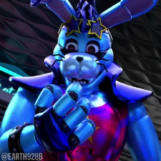 🥰 emoji @EARTH928B <- ПЯТЬ НОЧЕЙ С ФРЕДДИ ФНАФ СТИКЕРЫ ТГ Telegram sticker 12 of 45