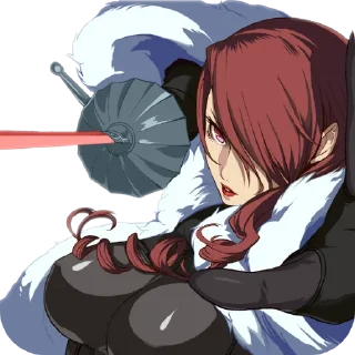 ❤ emoji Mitsuru Kirijo ❀˖° Telegram sticker 15 of 39