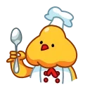 🔮 emoji Cocky Cook Telegram sticker 17 of 20