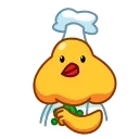 😉 emoji Cocky Cook Telegram sticker 15 of 20