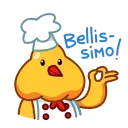 🤌 emoji Cocky Cook Telegram sticker 16 of 20