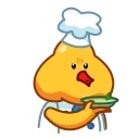 😠 emoji Cocky Cook Telegram sticker 8 of 20