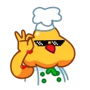 💕 emoji Cocky Cook Telegram sticker 6 of 20