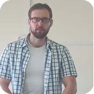 🥵 emoji Михаил фары слепят Telegram sticker 15 of 28