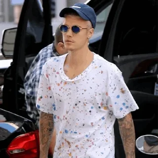 Sticker from Bieber mood @stickersb2b
