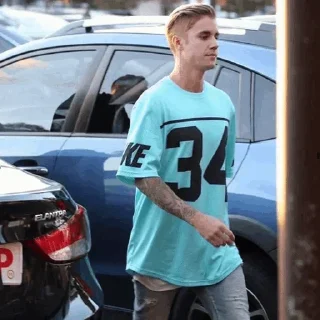 Sticker from Bieber mood @stickersb2b