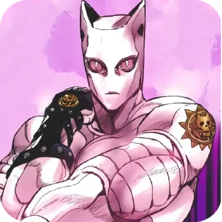 🔳 emoji @EARTH928B <- БОЛЬШЕ СТИКОВ ДЖОДЖО JOJO Telegram sticker 8 of 28