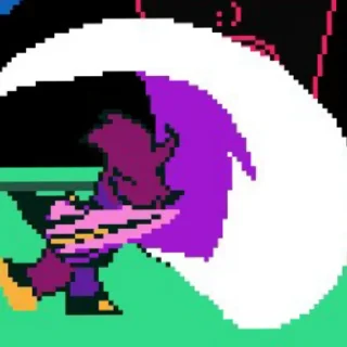 😠 emoji DELTARUNE by Ilya XL Telegram sticker 11 of 19