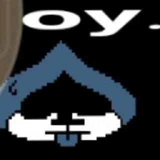 🤭 emoji DELTARUNE by Ilya XL Telegram sticker 6 of 19