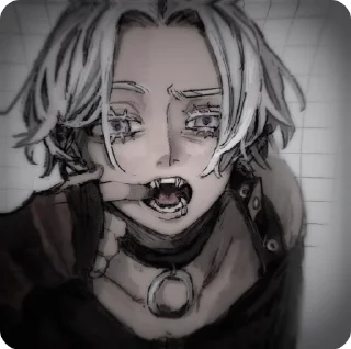 🌟 emoji 𝗜𝘇𝗮𝗻𝗮 𝗞𝘂𝗿𝗼𝗸𝗮𝘄𝗮 @deathisclosej Telegram sticker 8 of 49
