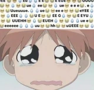 Sticker from Azumanga Daioh