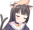 Sticker from Tsundere Cat Girl Miyako (repair)
