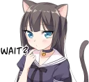 Sticker from Tsundere Cat Girl Miyako (repair)