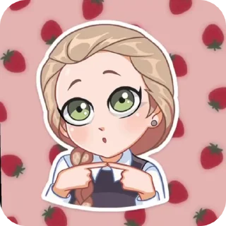 🐍 emoji Katya from @tinybunnuy Telegram sticker 17 of 33