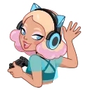 Sticker from Gamer Girl