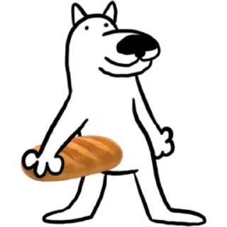 🥖 emoji собак Telegram sticker 13 of 52
