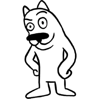 🤨 emoji собак Telegram sticker 17 of 52