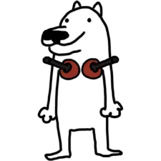 🤪 emoji собак Telegram sticker 23 of 52