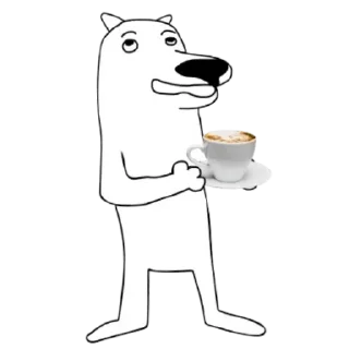 собак sticker 1