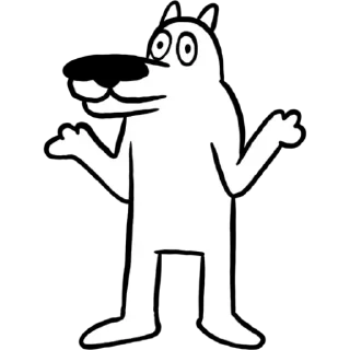 🤔 emoji собак Telegram sticker 20 of 52