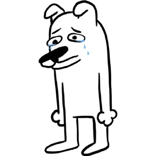 😢 emoji собак Telegram sticker 19 of 52