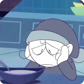Sticker from Sad and funny dude