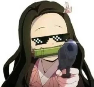 😏 emoji Клинок рассекающий демонов Telegram sticker 16 of 42
