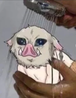 😭 emoji Клинок рассекающий демонов Telegram sticker 15 of 42
