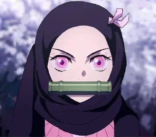 🧕 emoji Клинок рассекающий демонов Telegram sticker 19 of 42