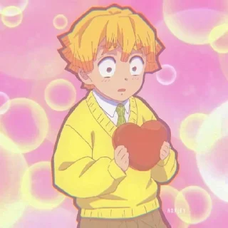❤️ emoji Клинок рассекающий демонов Telegram sticker 23 of 42