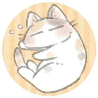 Sticker from Kitty cats >°<