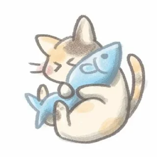 Sticker from Kitty cats >°<