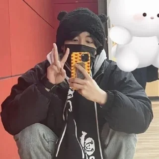 ✌️ emoji Jisung by @nikiikor Telegram sticker 10 of 47
