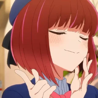 🎥 emoji Arima Kana Telegram sticker 15 of 20