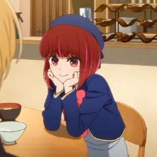 🎥 emoji Arima Kana Telegram sticker 12 of 20