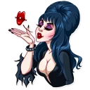 Sticker from Ms. Elvira