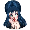 Sticker from Ms. Elvira
