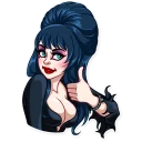 Sticker from Ms. Elvira