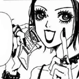 🖤 emoji Нана осаки Telegram sticker 16 of 65