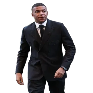 🤵 emoji Mbappé by👉 @footballstickers Telegram sticker 11 of 27