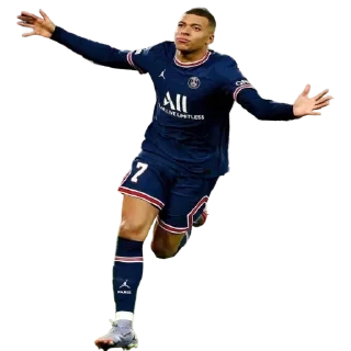🏎️ emoji Mbappé by👉 @footballstickers Telegram sticker 18 of 27