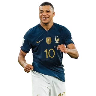 🤜 emoji Mbappé by👉 @footballstickers Telegram sticker 6 of 27