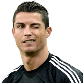 😉 emoji CR7 by👉 @footballstickers Telegram sticker 1 of 96