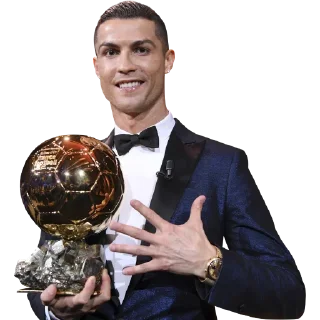 🖐️ emoji CR7 by👉 @footballstickers Telegram sticker 6 of 96